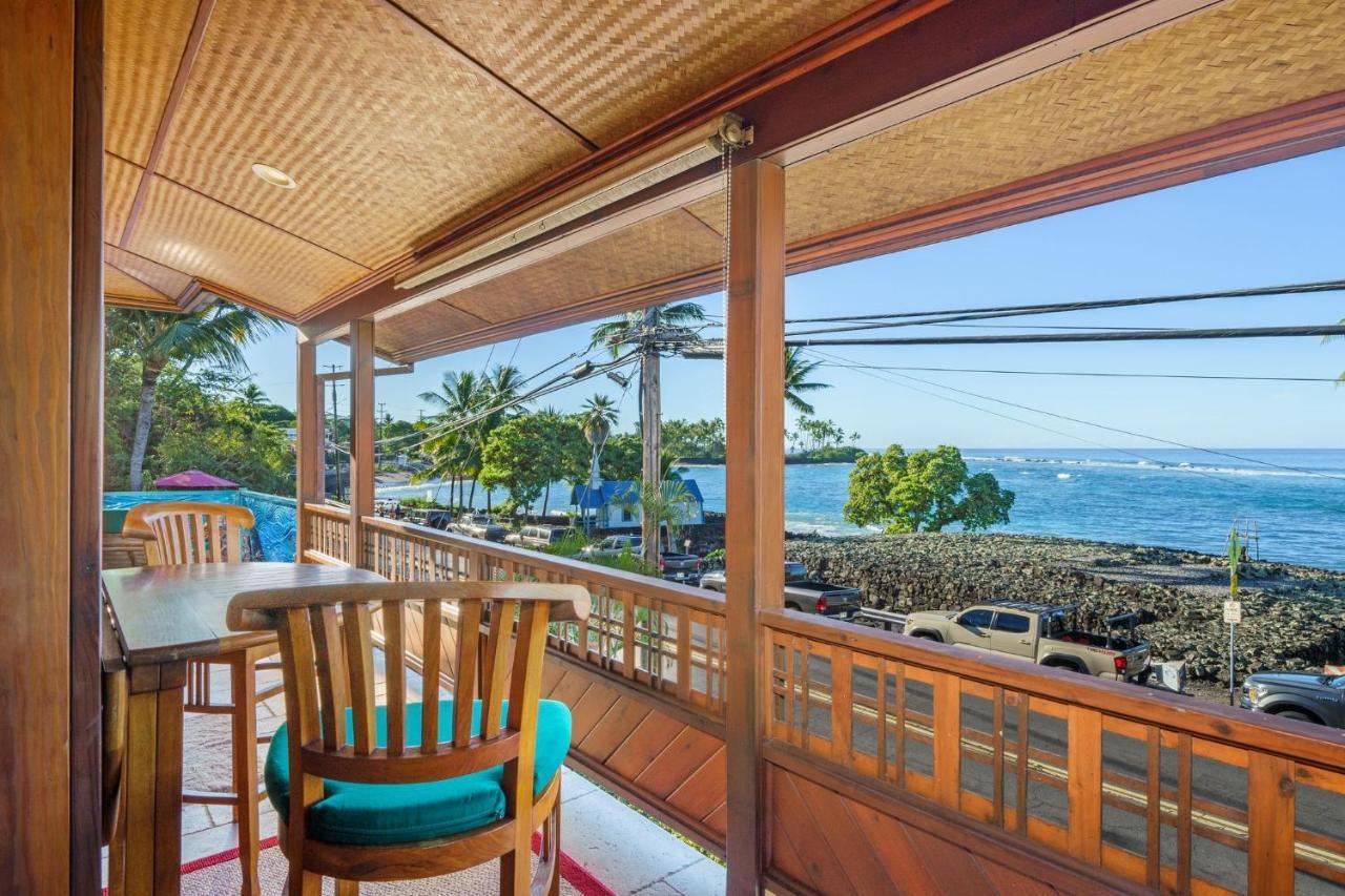 Seaspray Oceanview Apartment Kailua-Kona Ngoại thất bức ảnh