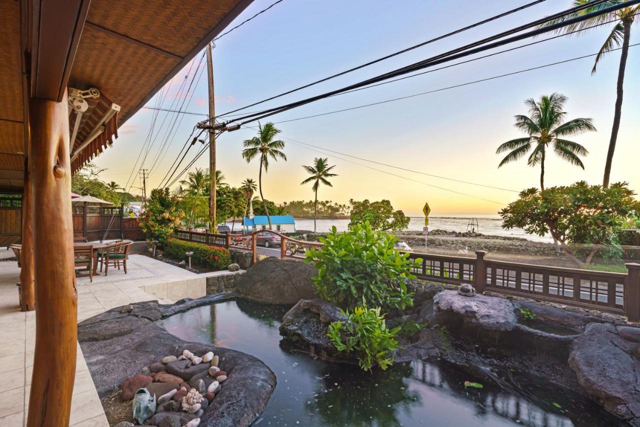 Seaspray Oceanview Apartment Kailua-Kona Ngoại thất bức ảnh
