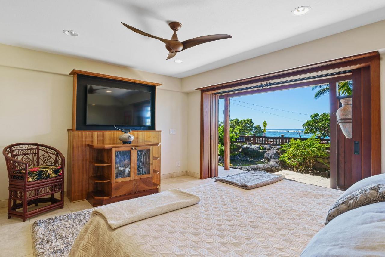Seaspray Oceanview Apartment Kailua-Kona Ngoại thất bức ảnh