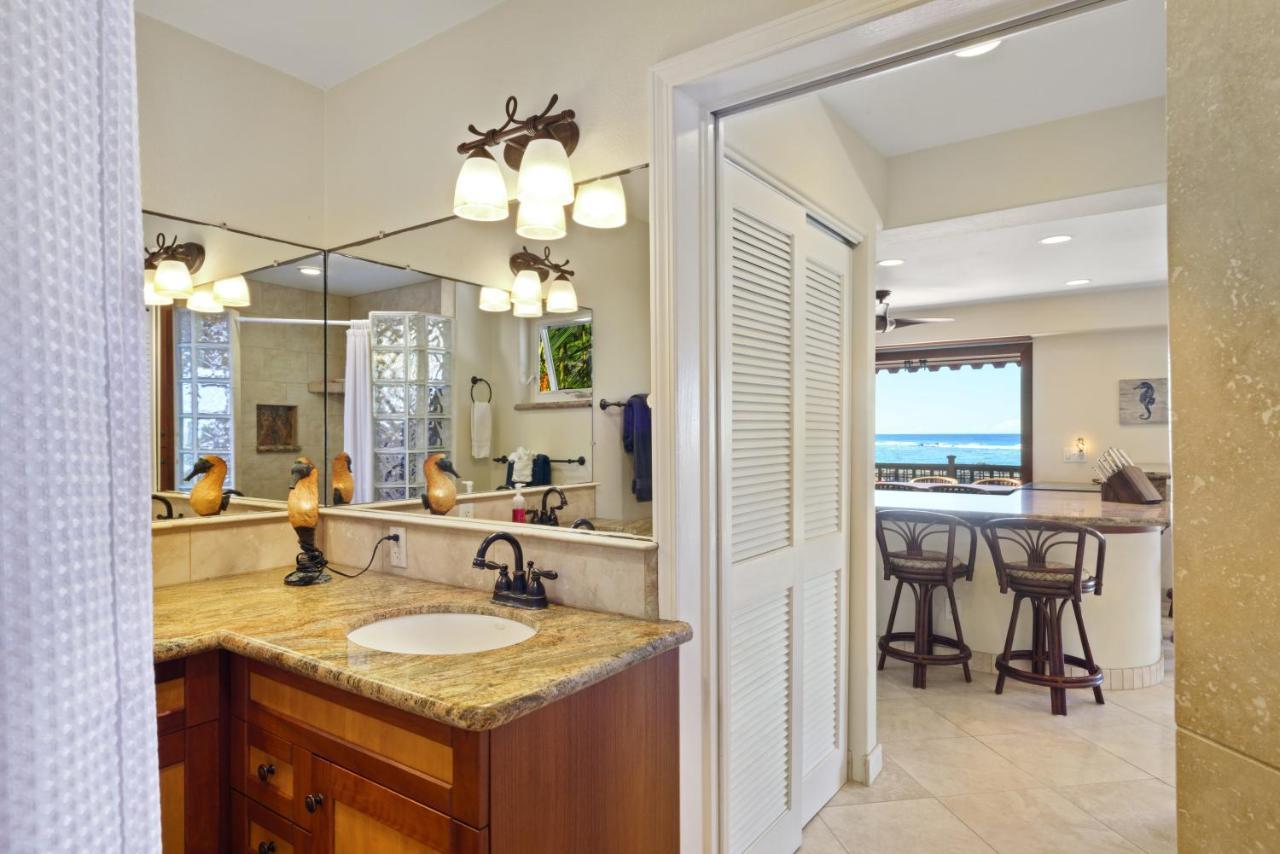 Seaspray Oceanview Apartment Kailua-Kona Ngoại thất bức ảnh