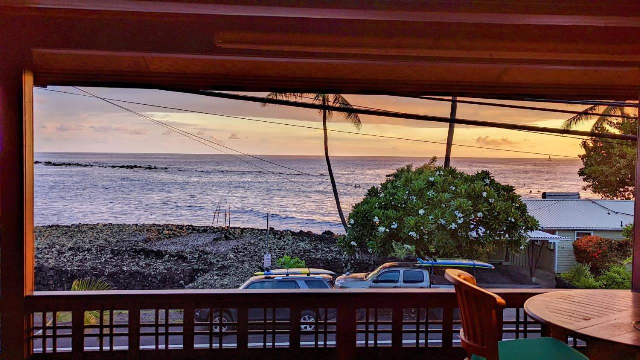 Seaspray Oceanview Apartment Kailua-Kona Ngoại thất bức ảnh