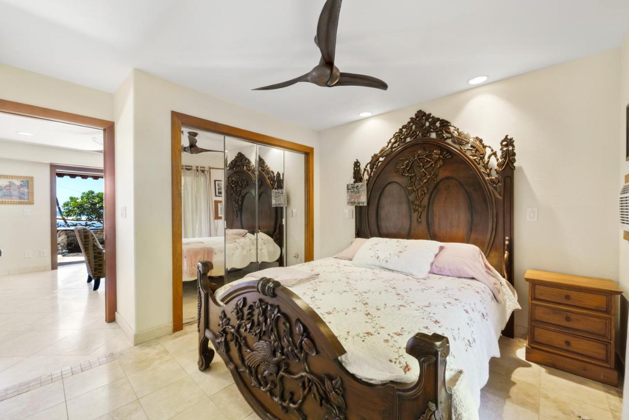 Seaspray Oceanview Apartment Kailua-Kona Ngoại thất bức ảnh