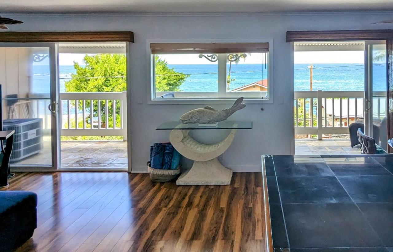 Seaspray Oceanview Apartment Kailua-Kona Ngoại thất bức ảnh
