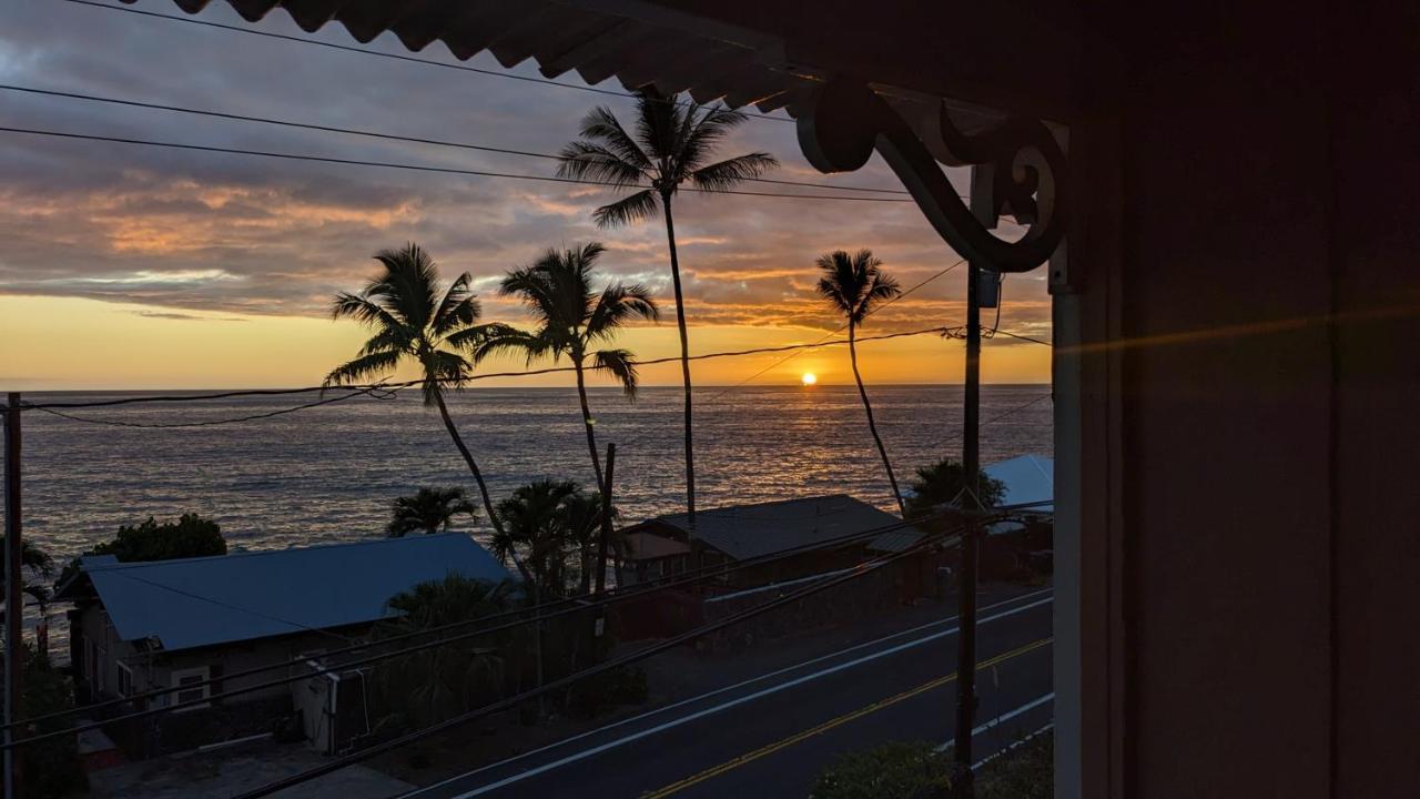 Seaspray Oceanview Apartment Kailua-Kona Ngoại thất bức ảnh