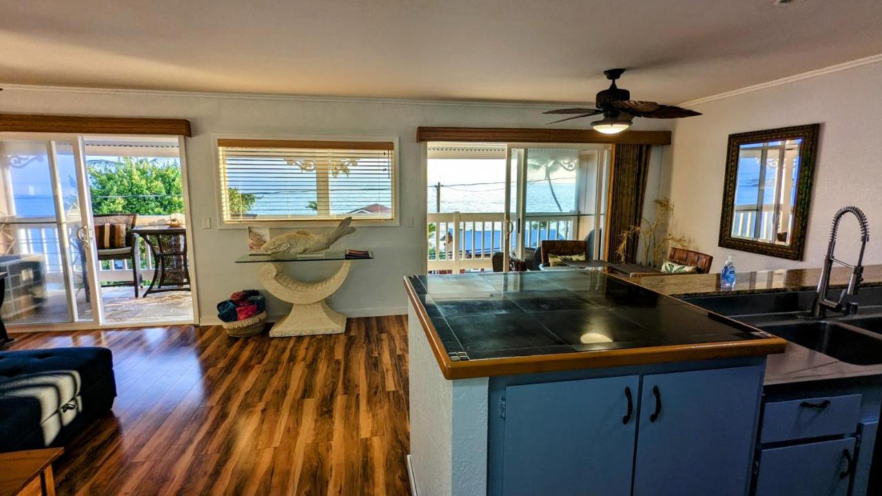 Seaspray Oceanview Apartment Kailua-Kona Ngoại thất bức ảnh