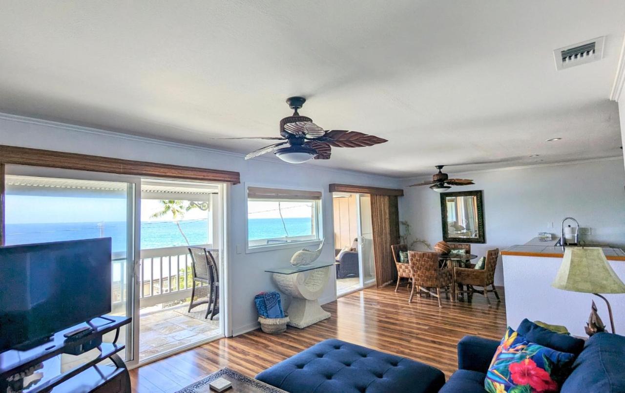 Seaspray Oceanview Apartment Kailua-Kona Ngoại thất bức ảnh