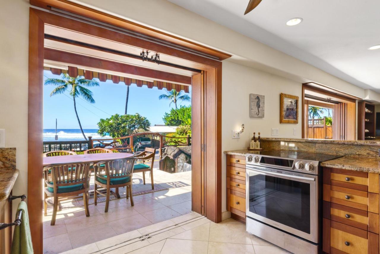 Seaspray Oceanview Apartment Kailua-Kona Ngoại thất bức ảnh