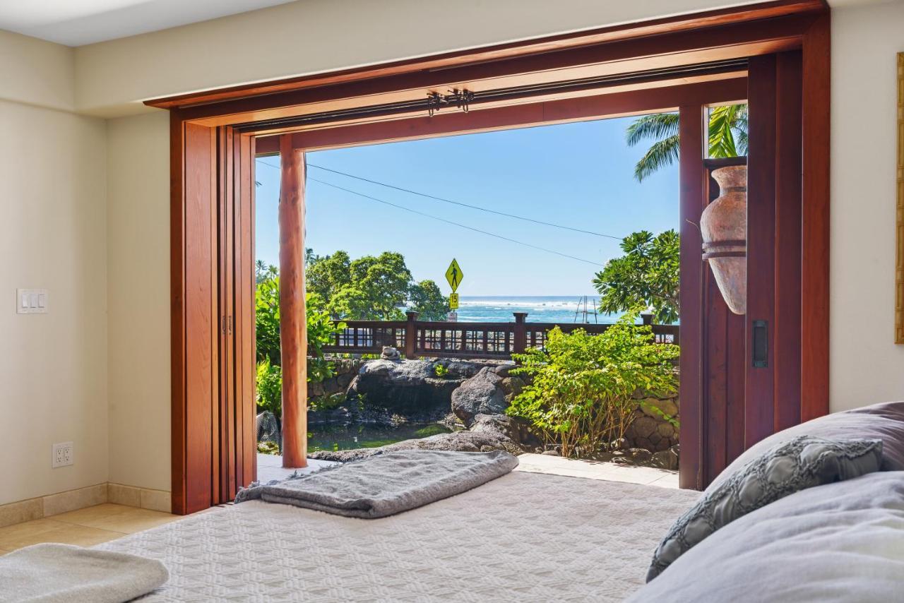 Seaspray Oceanview Apartment Kailua-Kona Ngoại thất bức ảnh