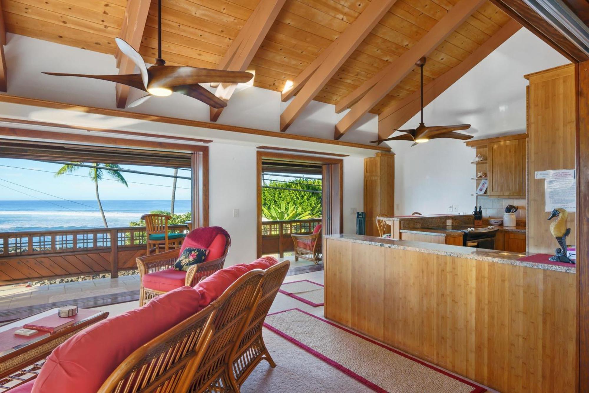 Seaspray Oceanview Apartment Kailua-Kona Ngoại thất bức ảnh