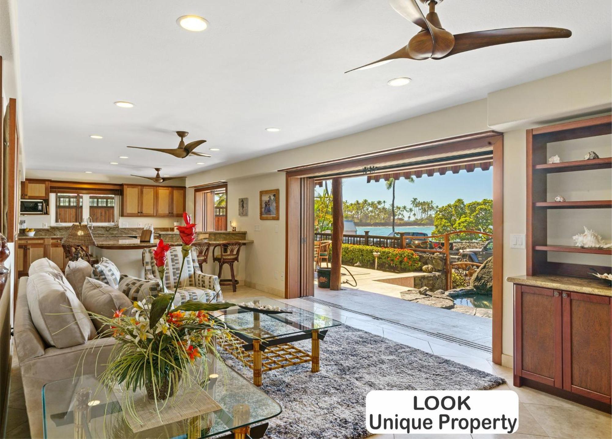 Seaspray Oceanview Apartment Kailua-Kona Ngoại thất bức ảnh