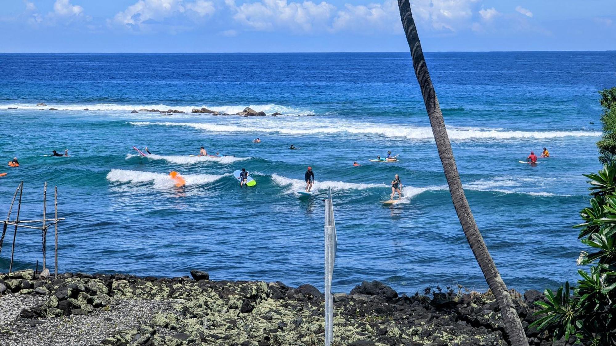 Seaspray Oceanview Apartment Kailua-Kona Ngoại thất bức ảnh